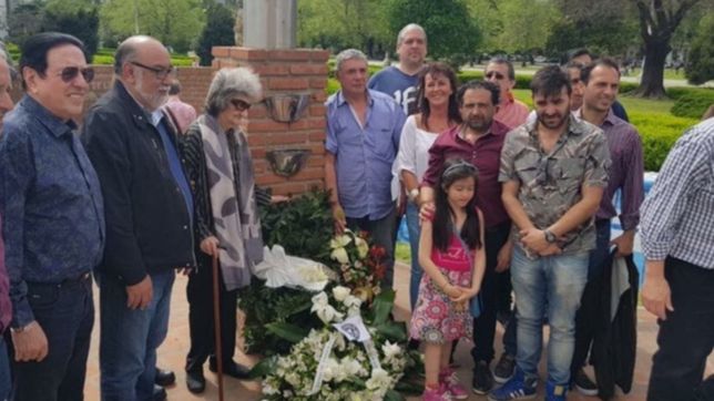 gremialistas y militantes festejaron el cumpleanos de juan domingo peron