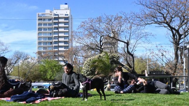 el sol vuelve para el cierre del fin de semana en la plata