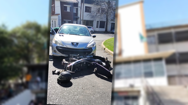 un policia de la plata esta en terapia intensiva tras sufrir un grave accidente