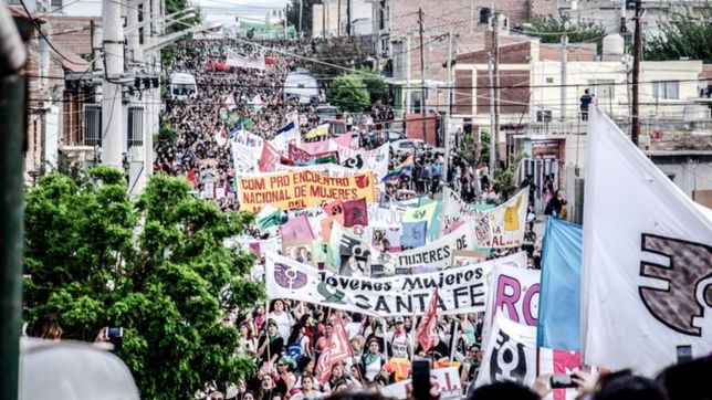 asi sera el recorrido de la marcha del encuentro feminista en la plata: no pasara por la catedral