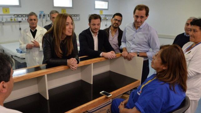 garro y vidal recorrieron la flamante guardia del hospital san juan de dios de la plata