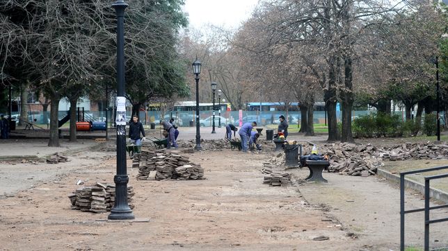 ¿que dia sera inaugurada la plaza san martin de la plata despues de la remodelacion?