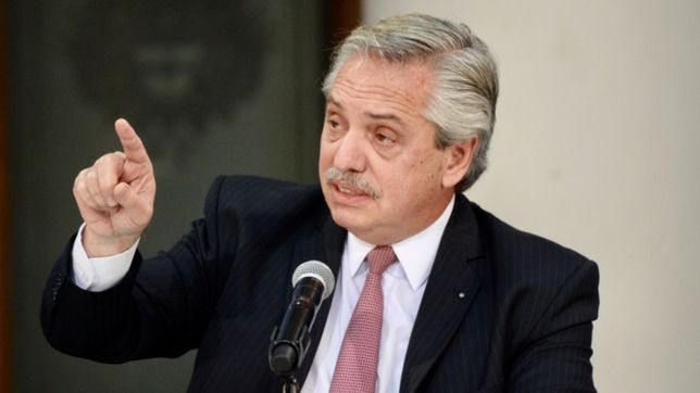 guerra, rediseno financiero y las malvinas: los ejes del discurso de fernandez en el g7