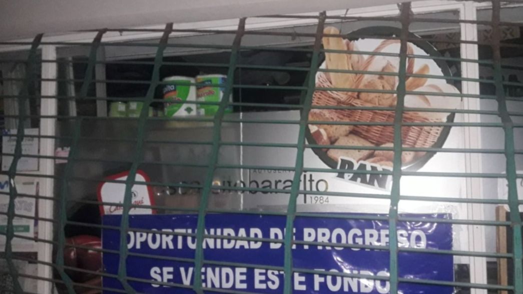 Tres chicos de 14 años destrozaron la persiana de una fiambrería de La Plata para robar