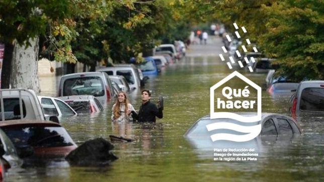 ?que hacer?, el plan que marcara los pasos a seguir en caso de inundacion en la plata