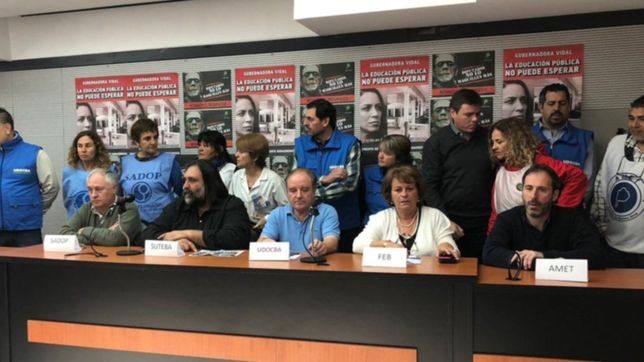 tras el aumento por decreto, los docentes bonaerenses paran el lunes y martes