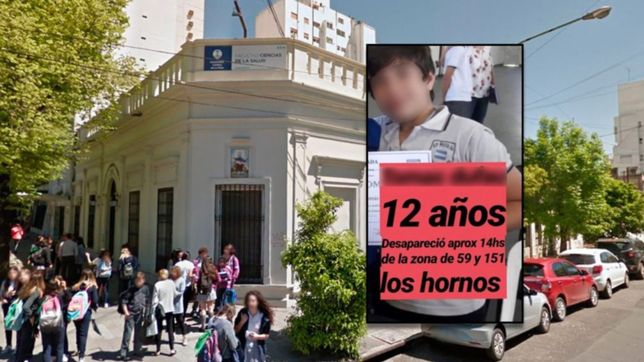 aparecio el alumno del garicoits que habia desaparecido en los hornos