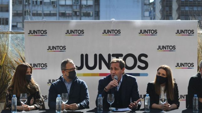 presentaron la lista de candidatos de juntos en la plata