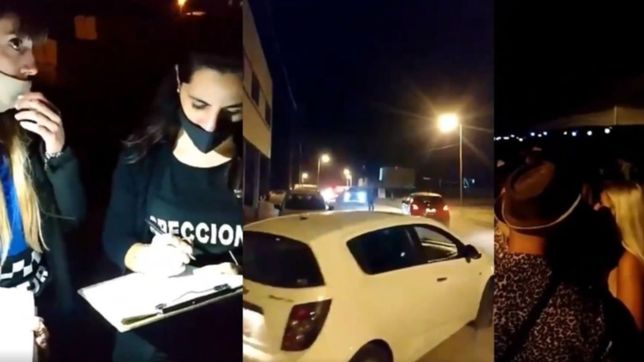 video: asi fue una de las fiestas clandestinas masivas que clausuraron en la plata