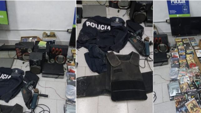 recuperaron parte del botin de la banda de falsos policias que azota al oeste de la plata