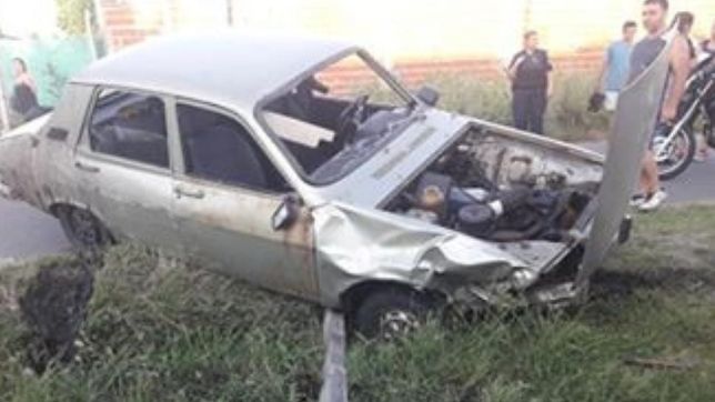 fuerte accidente en la plata: cuatro personas terminaron heridas