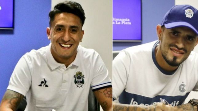 gimnasia: que pasa con santiago rosales y victor ayala, dos que llegaron para ser titulares pero esperan en el banco