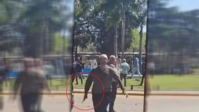 violencia en el hipodromo de la plata: la asombrosa version del detenido
