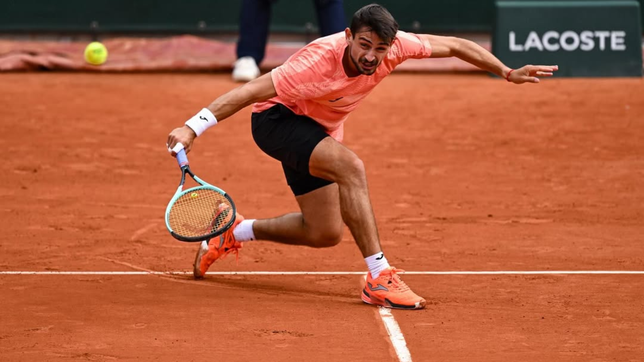 el primer tenista argentino en tercera ronda del roland garros