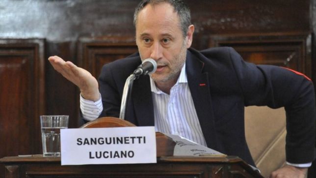 sanguinetti: garro quiere solucionar en nueve meses lo que no pudo hacer en tres anos