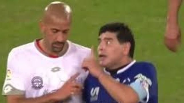 el fuerte palo de maradona ¿a veron? en medio de su posible llegada al lobo