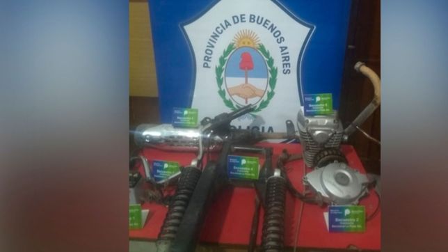 robaba motos, vendia las piezas en facebook y lo descubrio una de sus victimas