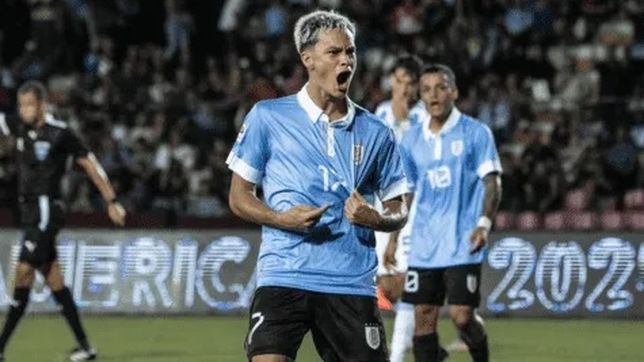 con un golazo de abaldo, uruguay empato a argentina y la albiceleste clasifico primera en su grupo