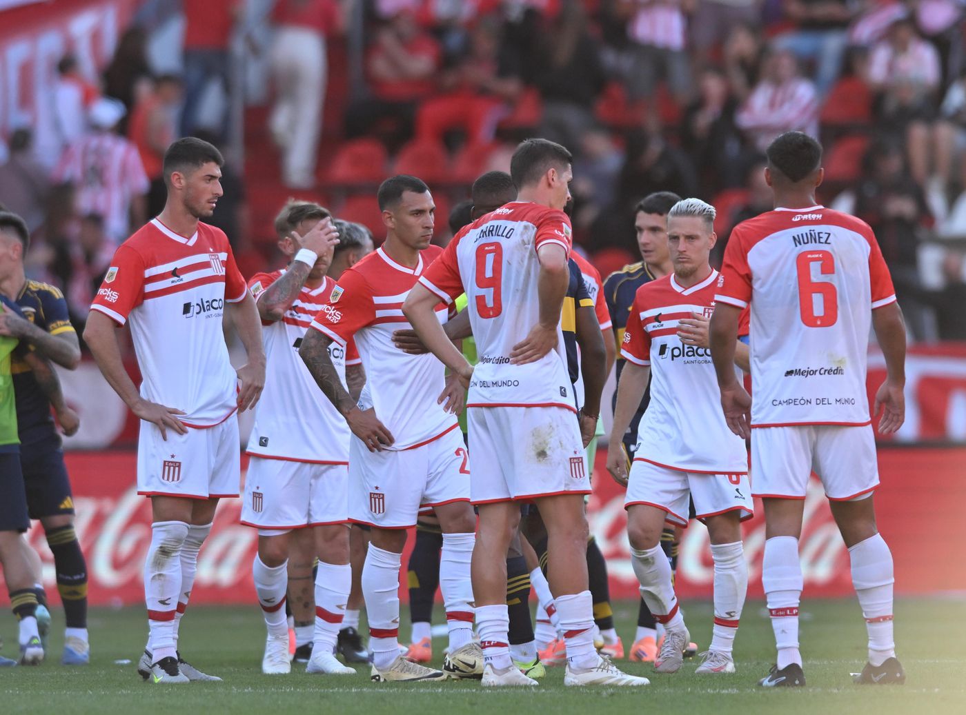 Estudiantes Boca final del partido derrota