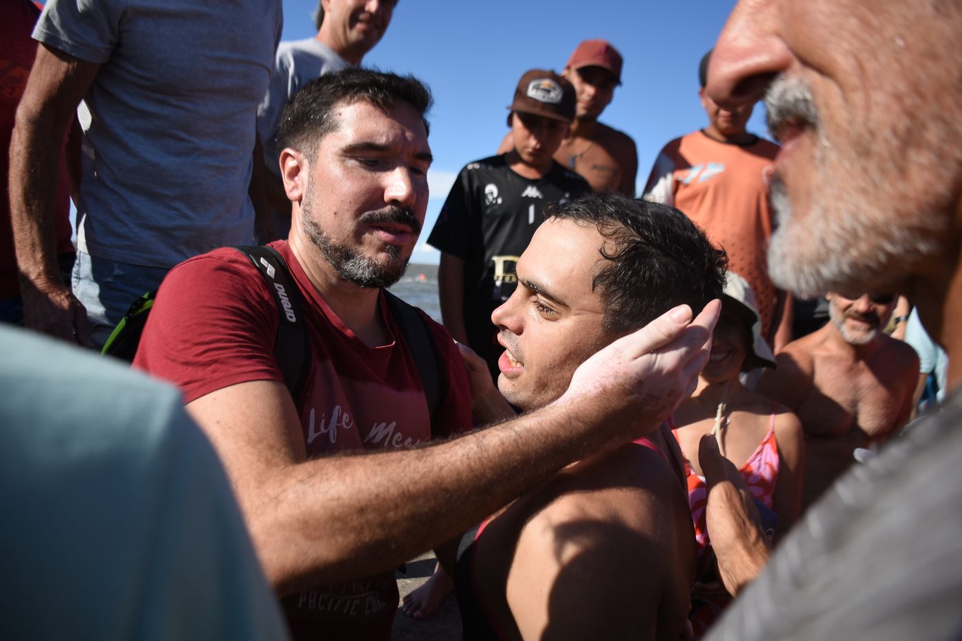 Ignacio Piaggio nadador de Coloia a Punta Lara (12).JPG