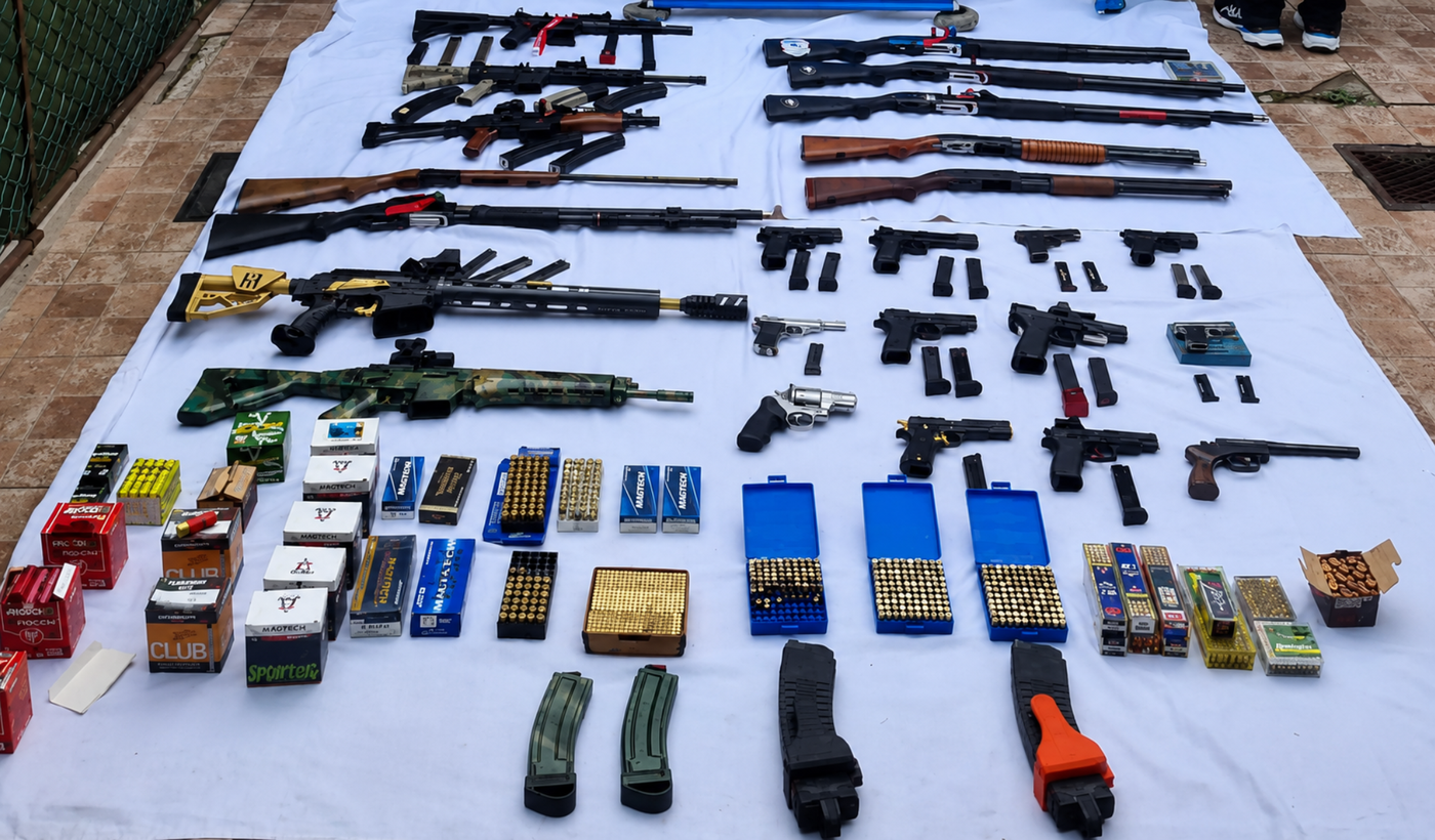Armas secuestradas