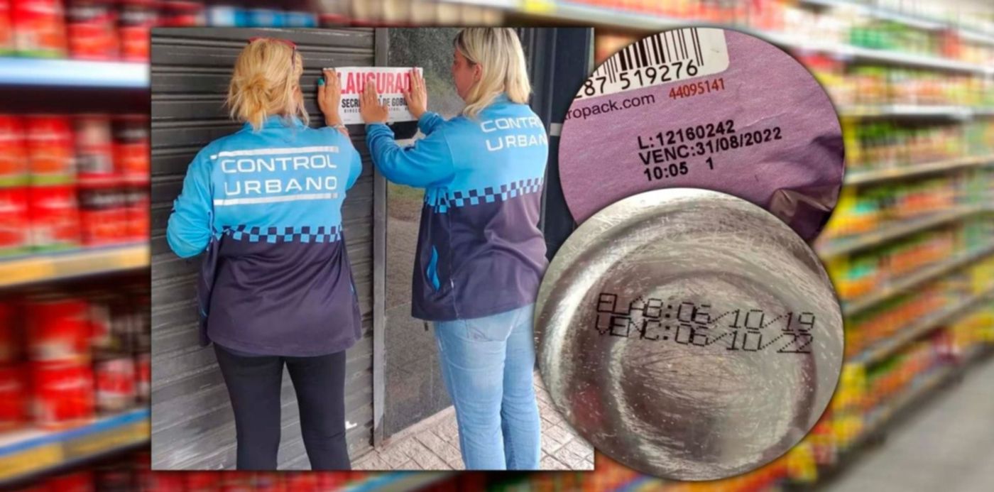 Clausura supermercado en Berisso