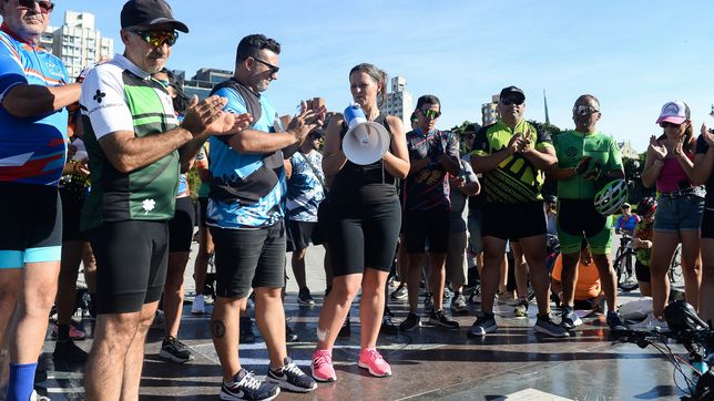 el dramatico relato de la ciclista baleada en diagonal 74: podria haber perdido la pierna