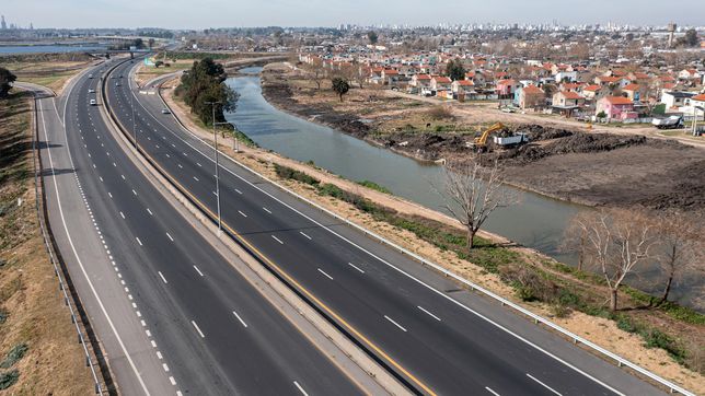 ¿como sera la obra de aubasa en la autopista para sumar un cuarto carril en el tramo mas transitado?