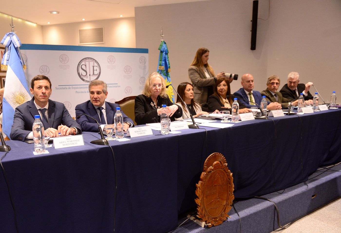 El Jurado de Enjuiciamiento que tomó la decisión de destituir a la jueza del caso Maradona