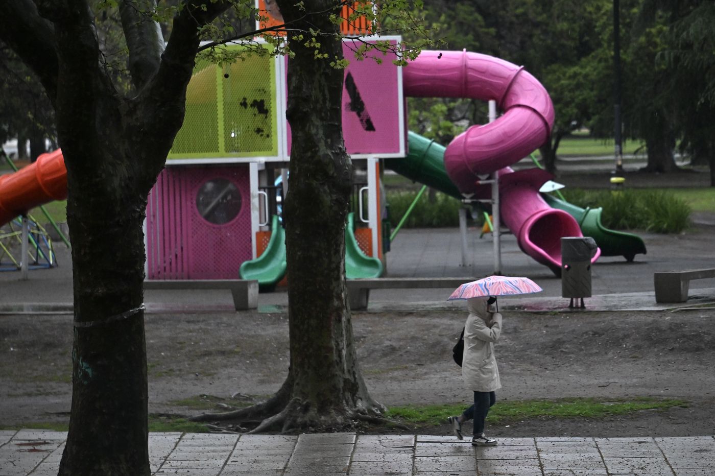 Las localidades del norte de La Plata son la que más lluvia recibieron este viernes