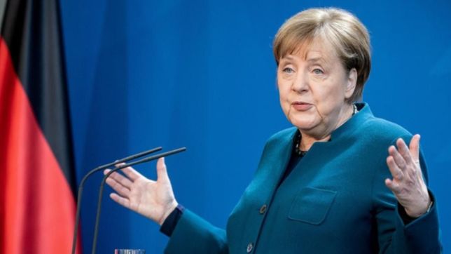 la didactica y precisa leccion de angela merkel sobre los contagios del coronavirus