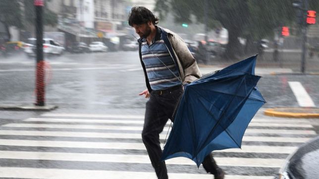 ¿que barrio de la plata se vio mas afectado por las fuertes rafagas de viento?