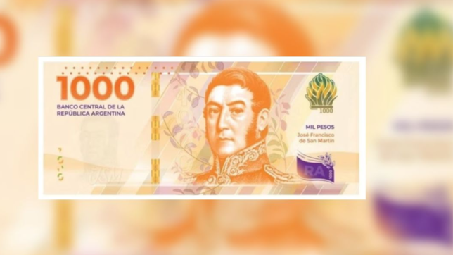 empezo a circular el nuevo billete de $1.000: ¿como saber si es falso?