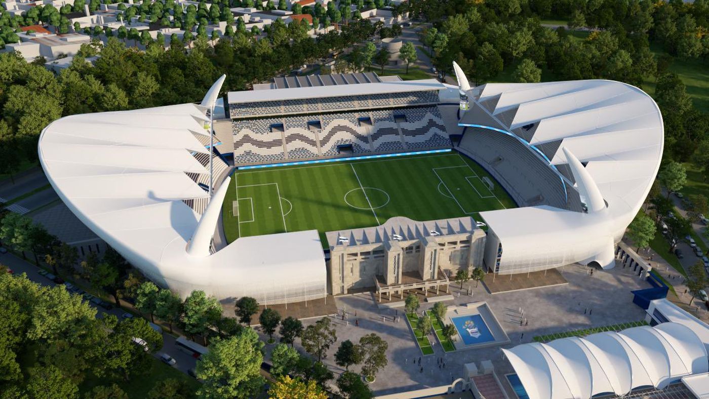 Un imponente proyecto para renovar la cancha de Gimnasia revolucionó las  redes sociales