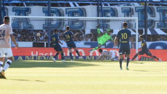 gimnasia: asi fue el gol de lorenzo faravelli que abrio la cuenta en el bosque