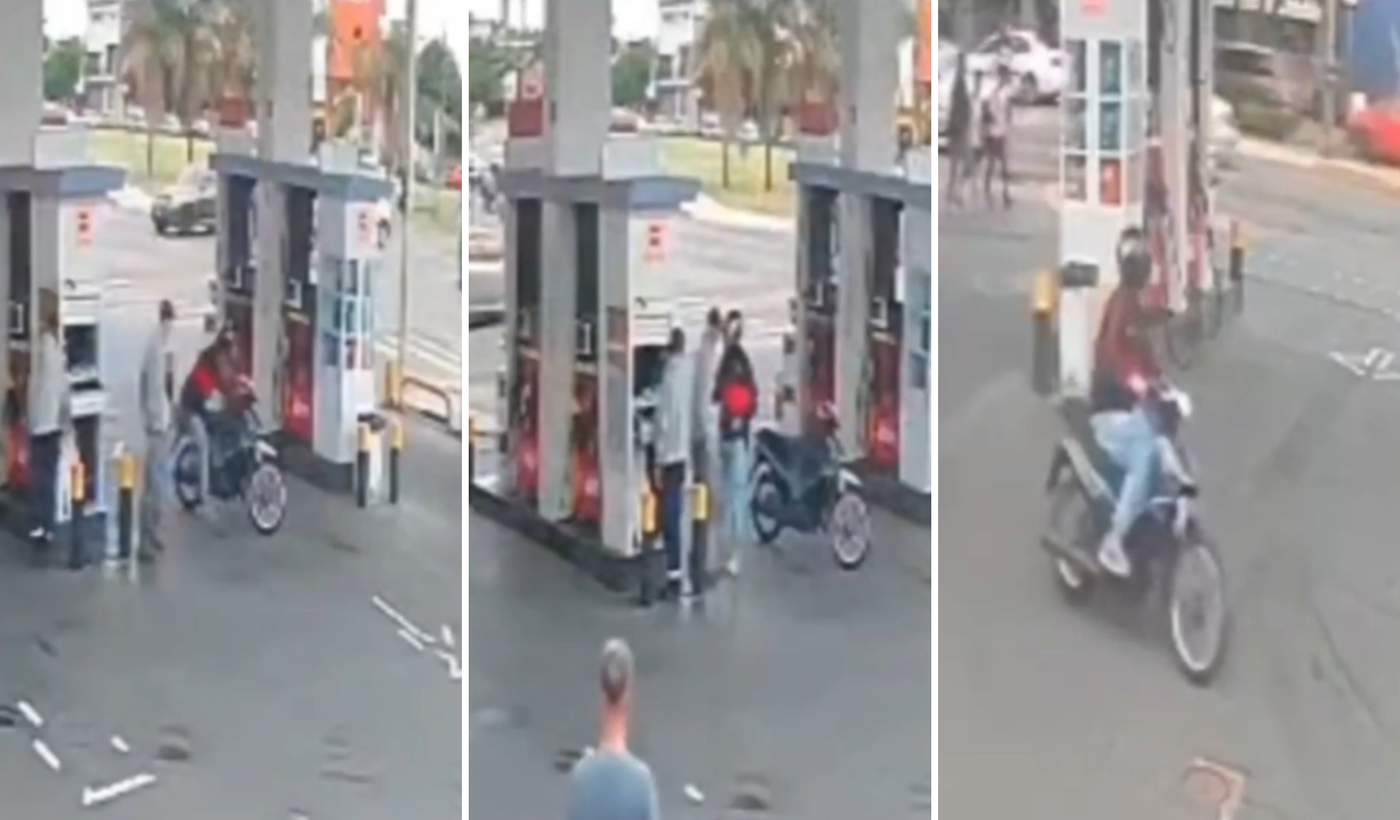 motochorro estacion de servicio  PORTADA