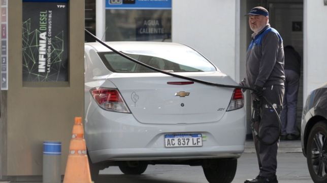 ypf aclaro que hubo un reordenamiento de los precios y en ciertos lugares bajo la nafta