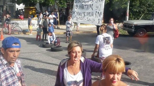 los familiares de ivan coronel volvieron a cortar el camino belgrano para pedir justicia