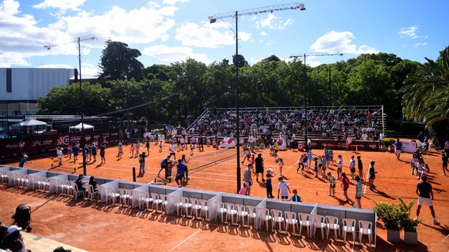 asi se vivio el megaevento de tenis en la plata con etcheverry y tirante como protagonistas