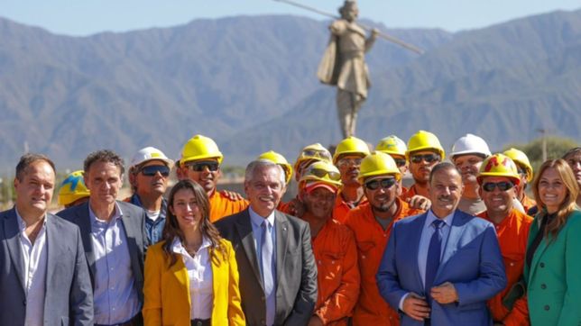 maggiotti, quintela y alberto fernandez recorrieron obras en la rioja
