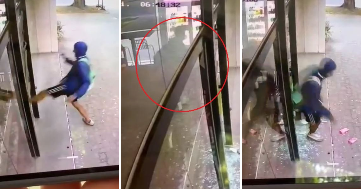 Atraparon al ladrón que destrozó un local de City Bell y descubrieron cuál fue su insólito botín