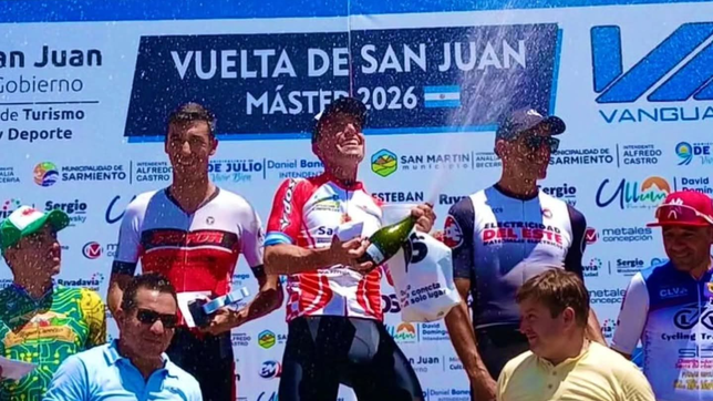 el platense gonzalo trotta se consagro en la vuelta de san juan y se llevo la carrera que todo el mundo quiere ganar