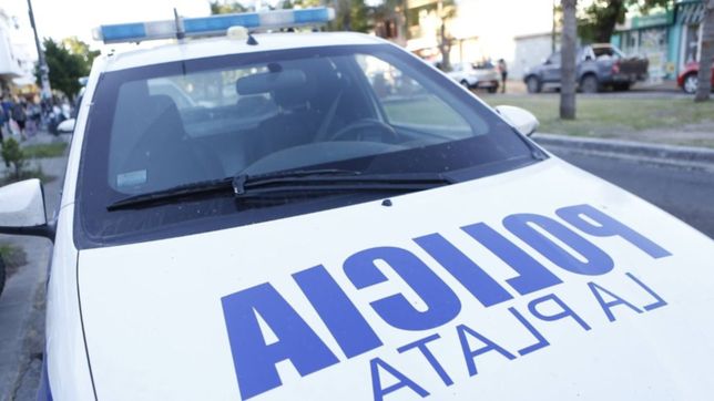 un repartidor de andreani entrego un paquete, dejo la camioneta en marcha y se la robaron en la plata