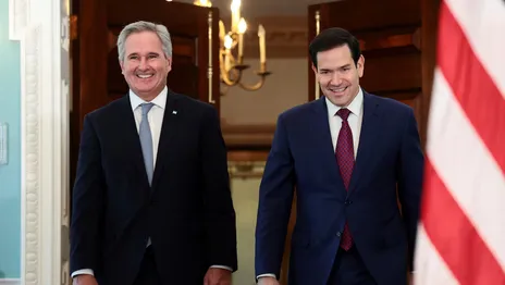 El secretario de Estado de Trump le agradeció a Quirno el apoyo argentino El secretario de Estado de Trump le agradeció a Quirno el apoyo argentino