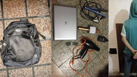Entró a las patadas a una casa de Tolosa y la desvalijó, pero terminó detenido