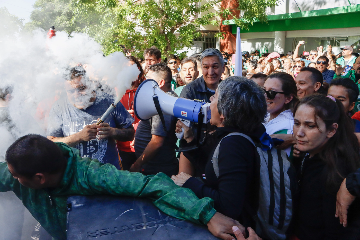 Los trabajadores agremiados en ATE se manifestarán el próximo jueves. Analizan realizar un paro a fin de mes.