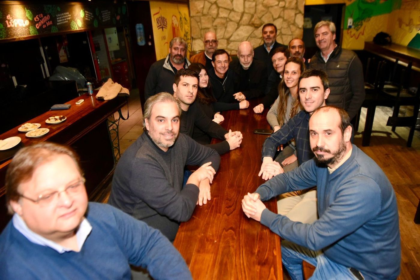 En el encuentro con Horacio Rodr&iacute;guez Larreta estuvieron dirigentes de la UCR, el PRO, la Coalici&oacute;n C&iacute;vica ARI, el GEN y el Socialismo