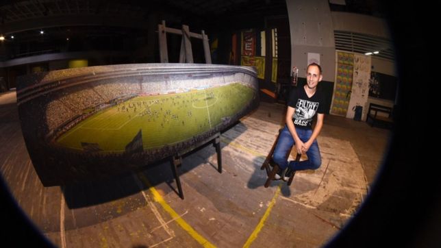 la historia del artista que pinto una obra maestra en el subsuelo del teatro argentino