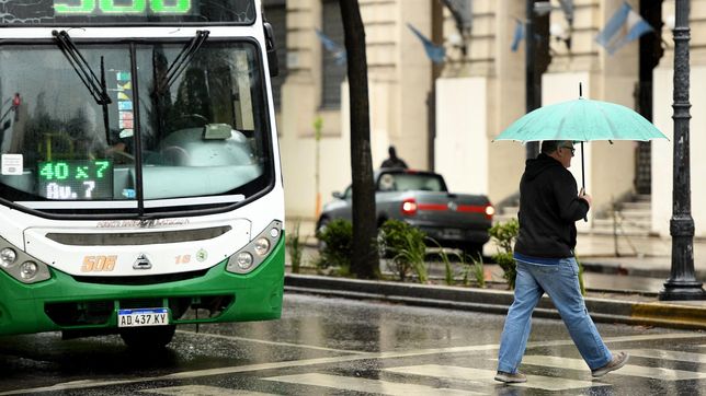continua el alerta amarillo, llueve y asi seguira el clima en la plata