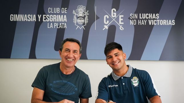 gimnasia oficializo la llegada de juan manuel villalba, una promesa de seleccion